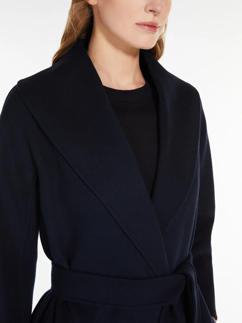 's Max Mara Belted Long-Sleeved Coat