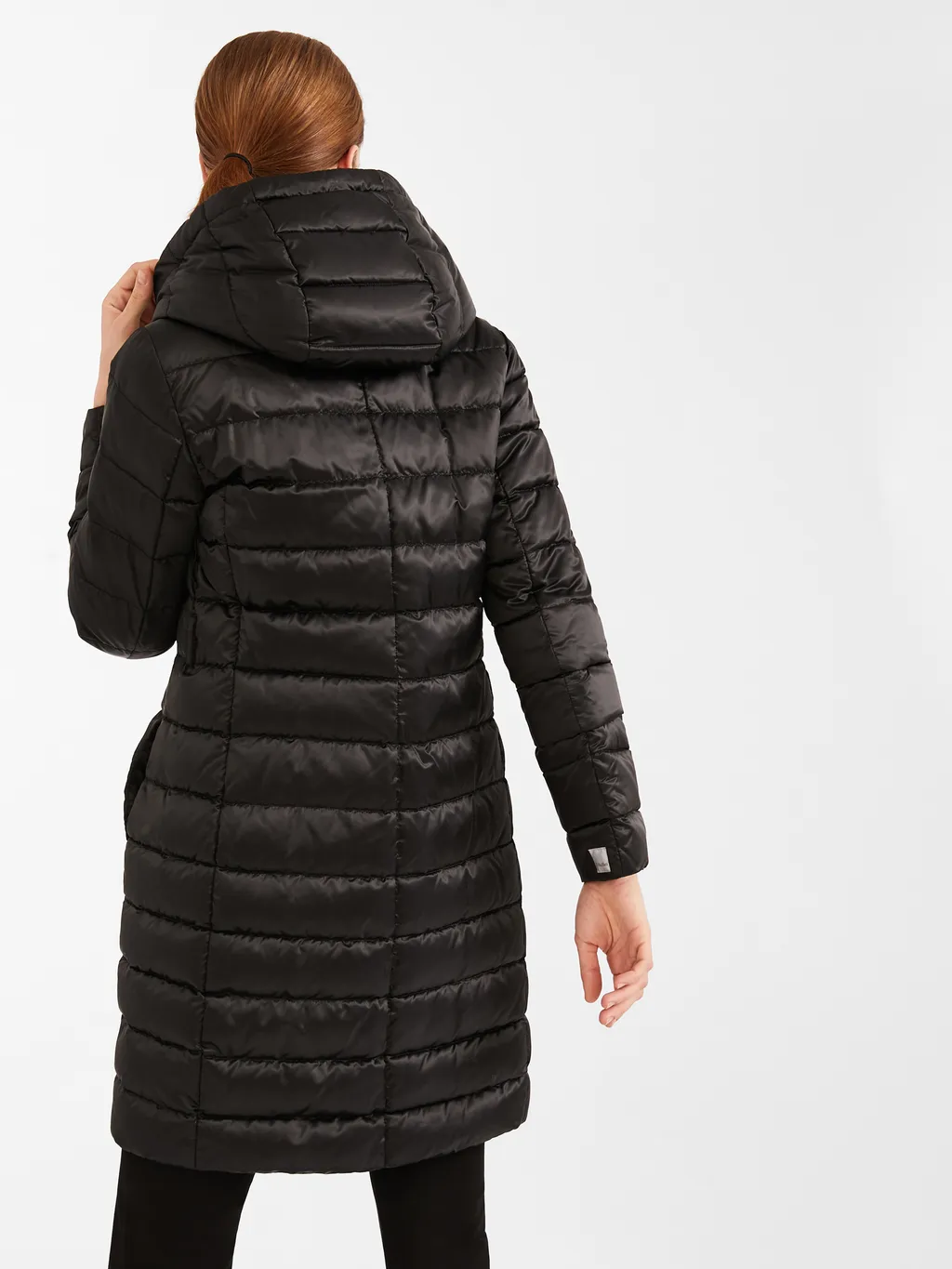 Max Mara The Cube Belted Padded Coat