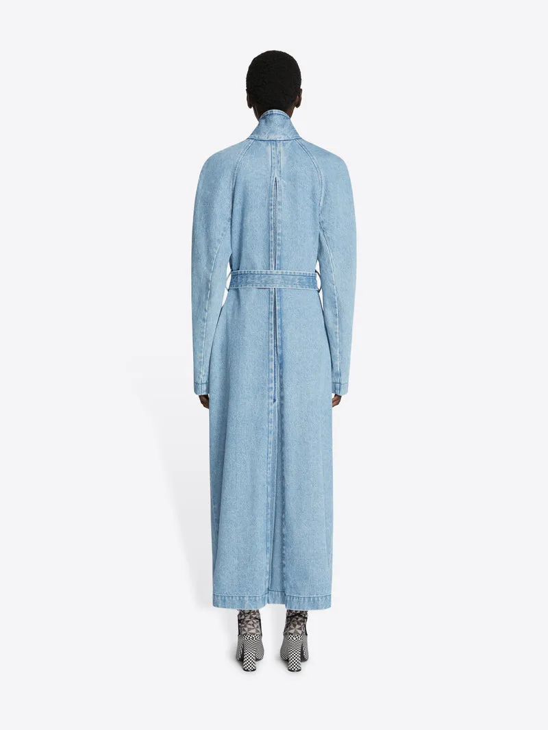 Dries Van Noten Denim Trench Coat
