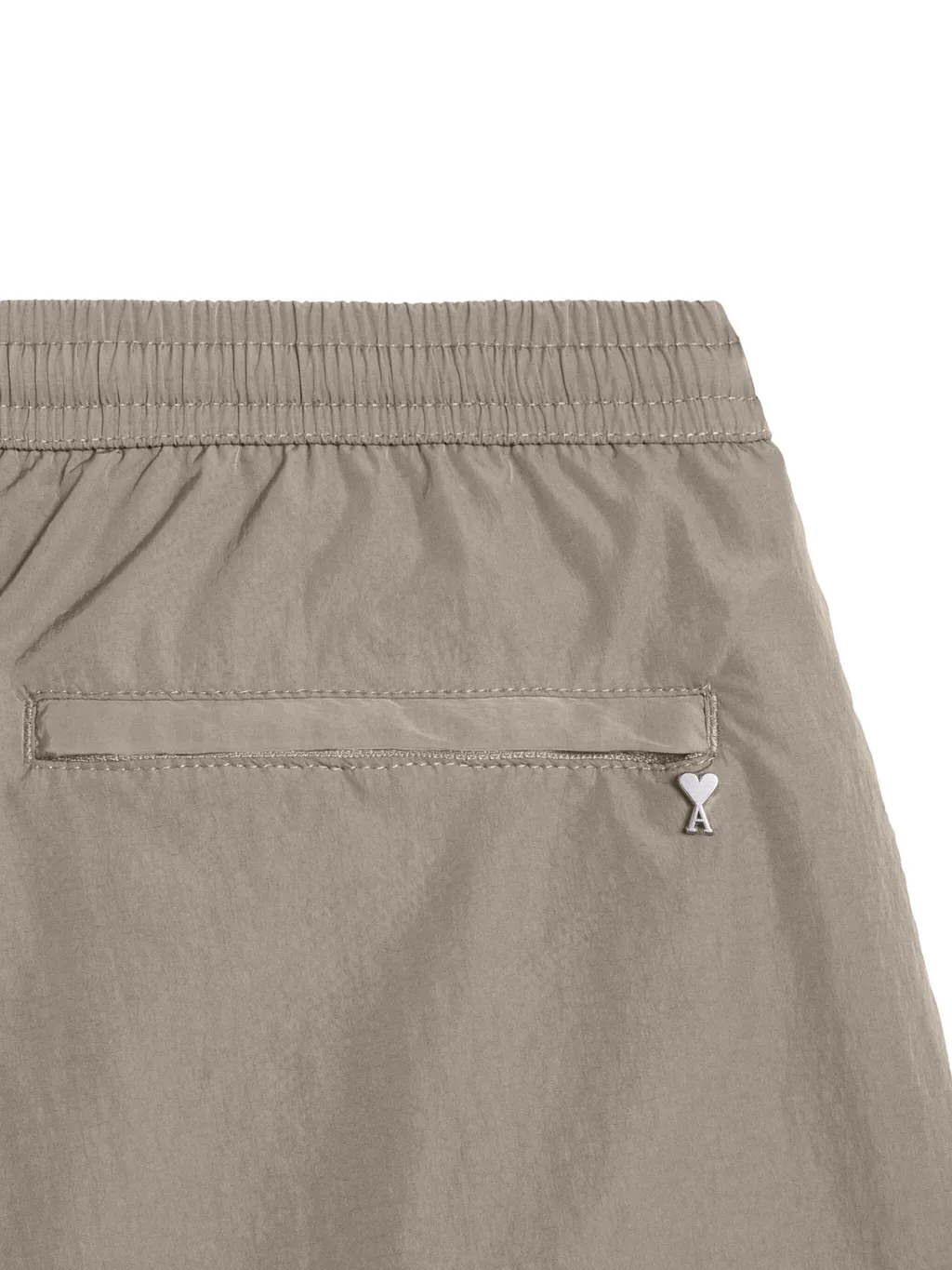 Ami Elastic Waistband Swim Shorts