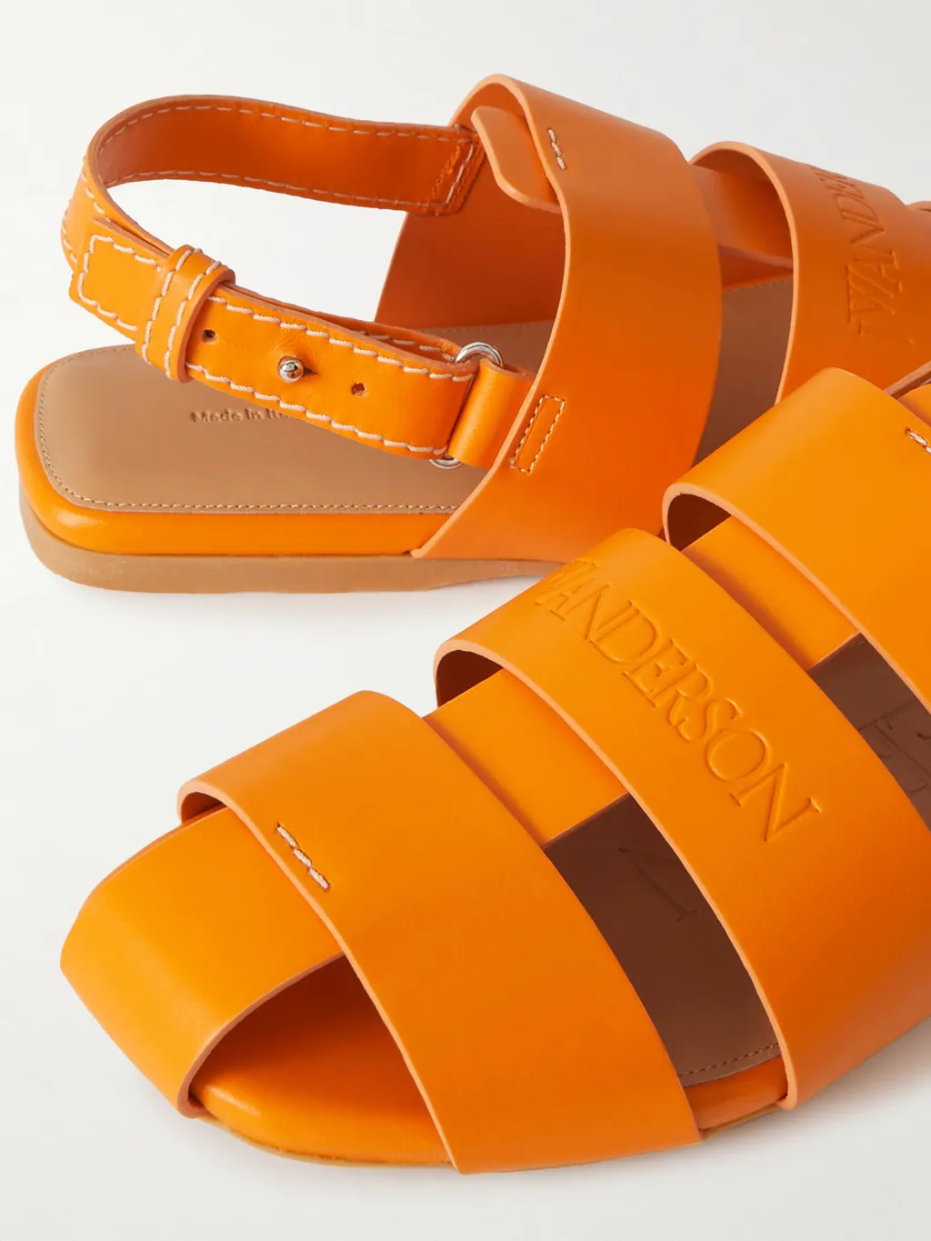 Logo Flat Sandals
