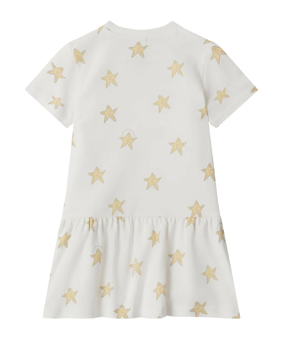 Stella Mccartney Kids Star-Printed Crewneck Dress