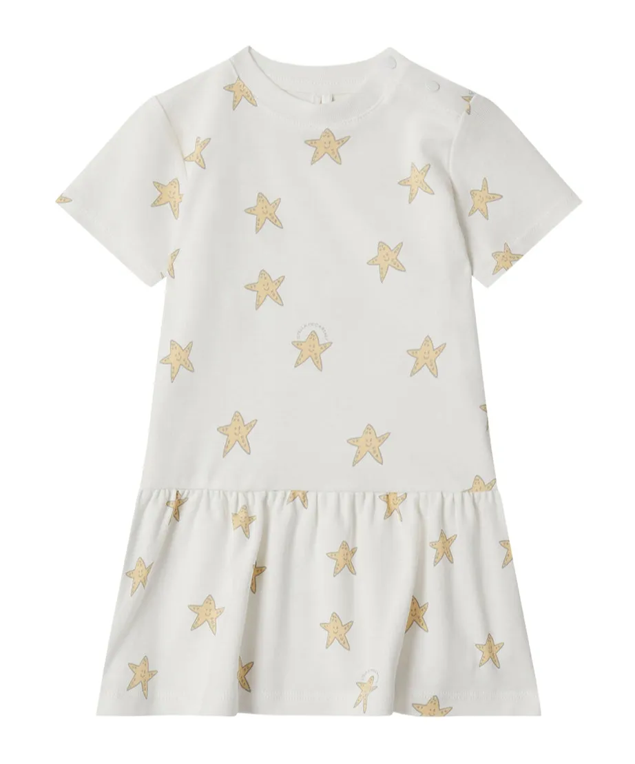 Stella Mccartney Kids Star-Printed Crewneck Dress