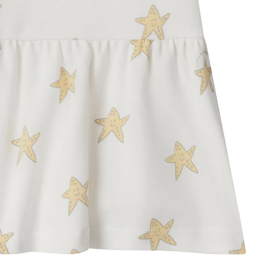 Stella Mccartney Kids Star-Printed Crewneck Dress