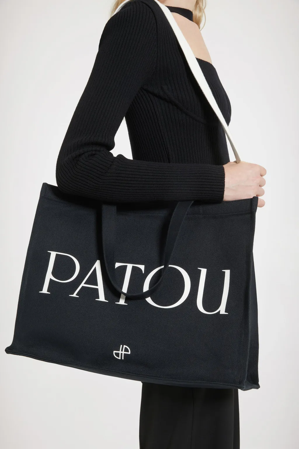 Patou Large Patou Top Handle Bag