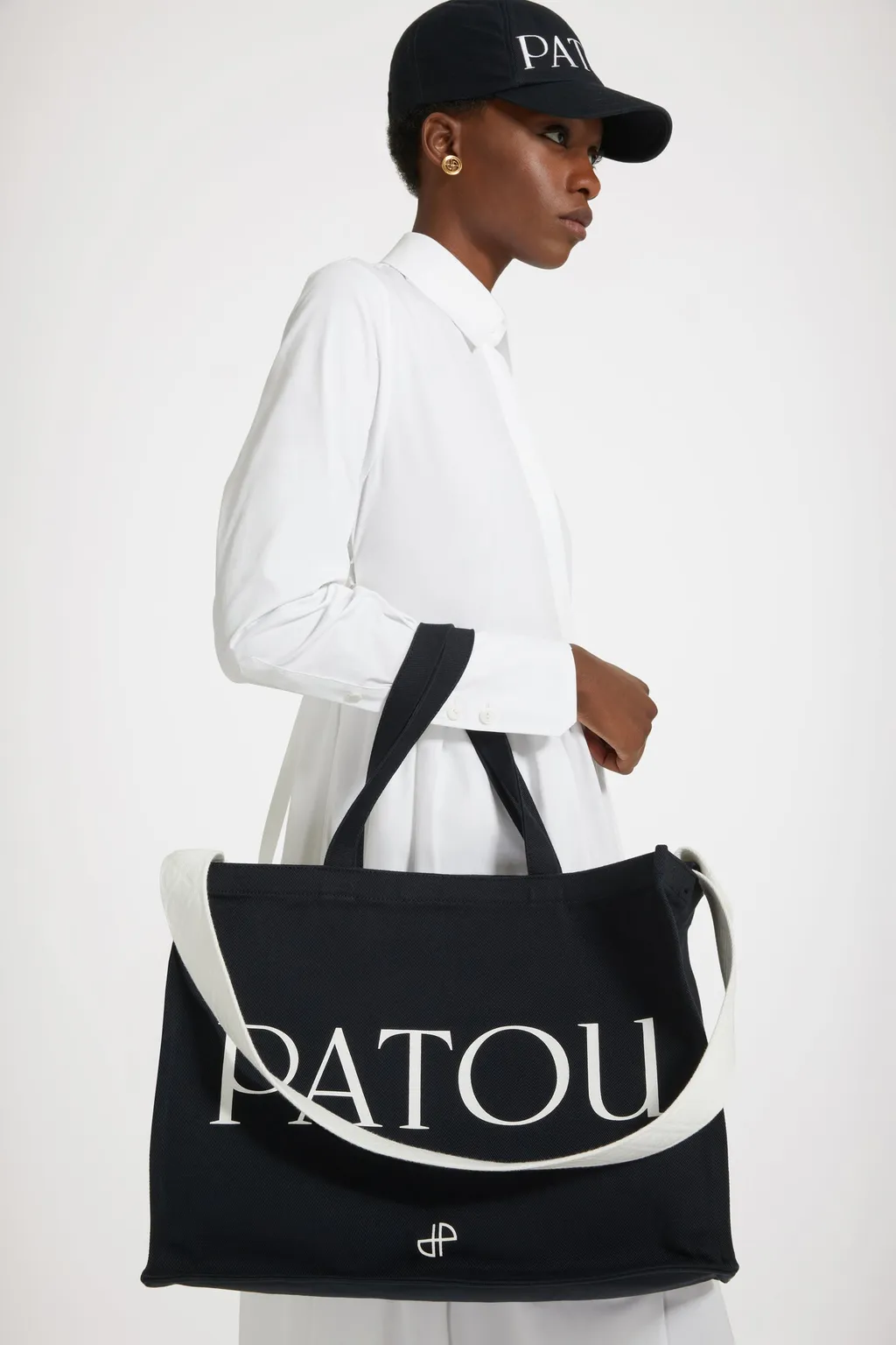 Patou Large Patou Top Handle Bag