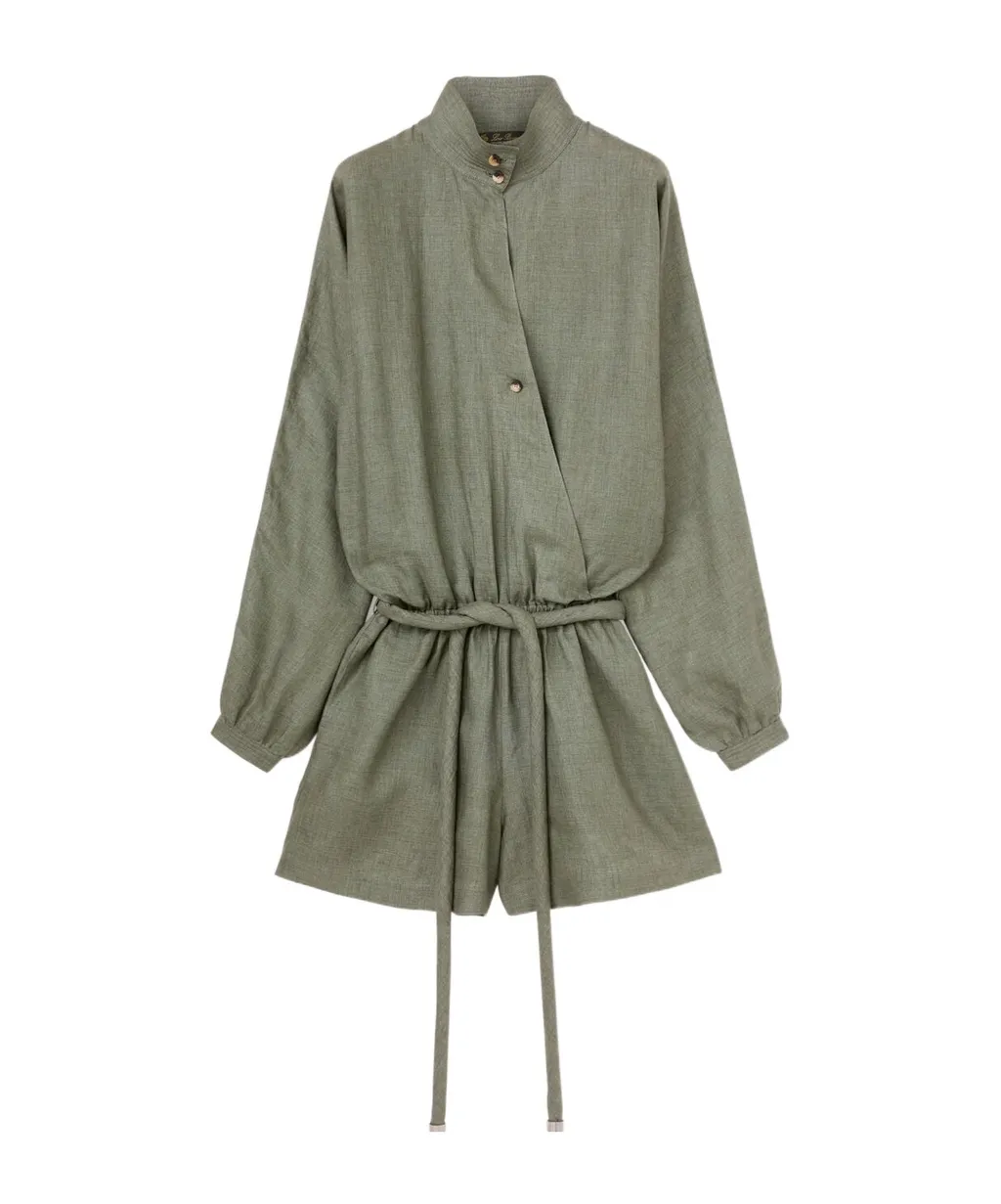 Rose Long-Sleeved Jumpsuit