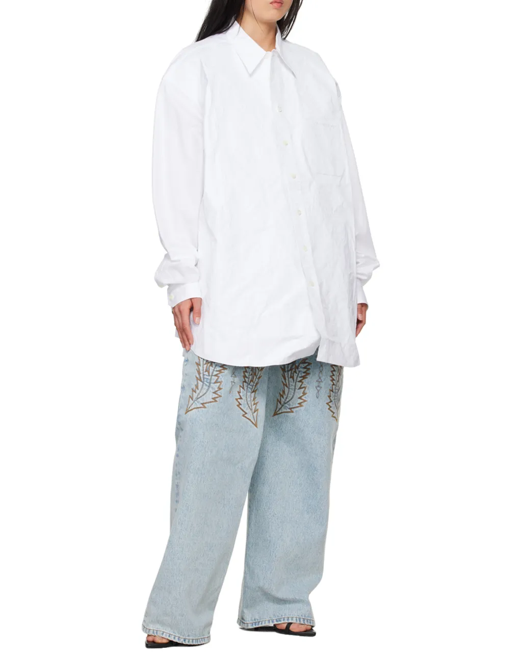 Evergreen Maxi Cowboy Cuff Jeans