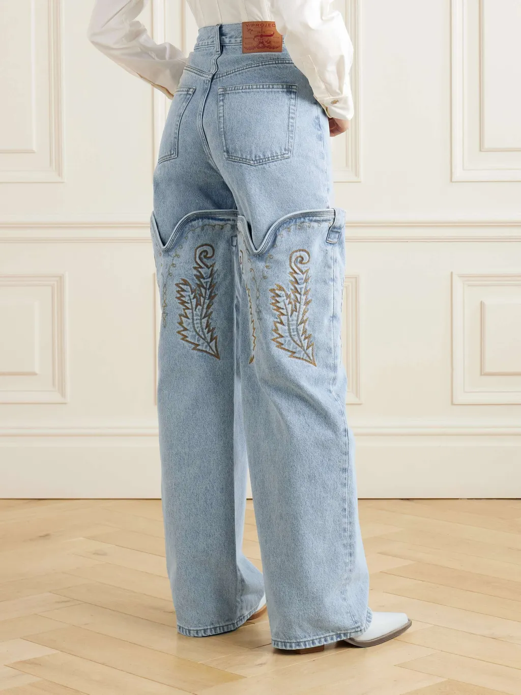 Evergreen Maxi Cowboy Cuff Jeans