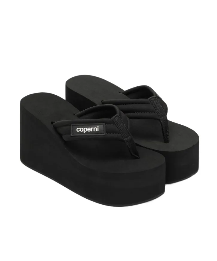 Open-Toed Platform Sandals
