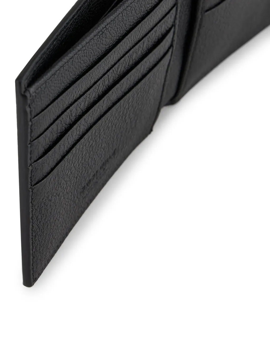 Grained-Textured Leather Wallet