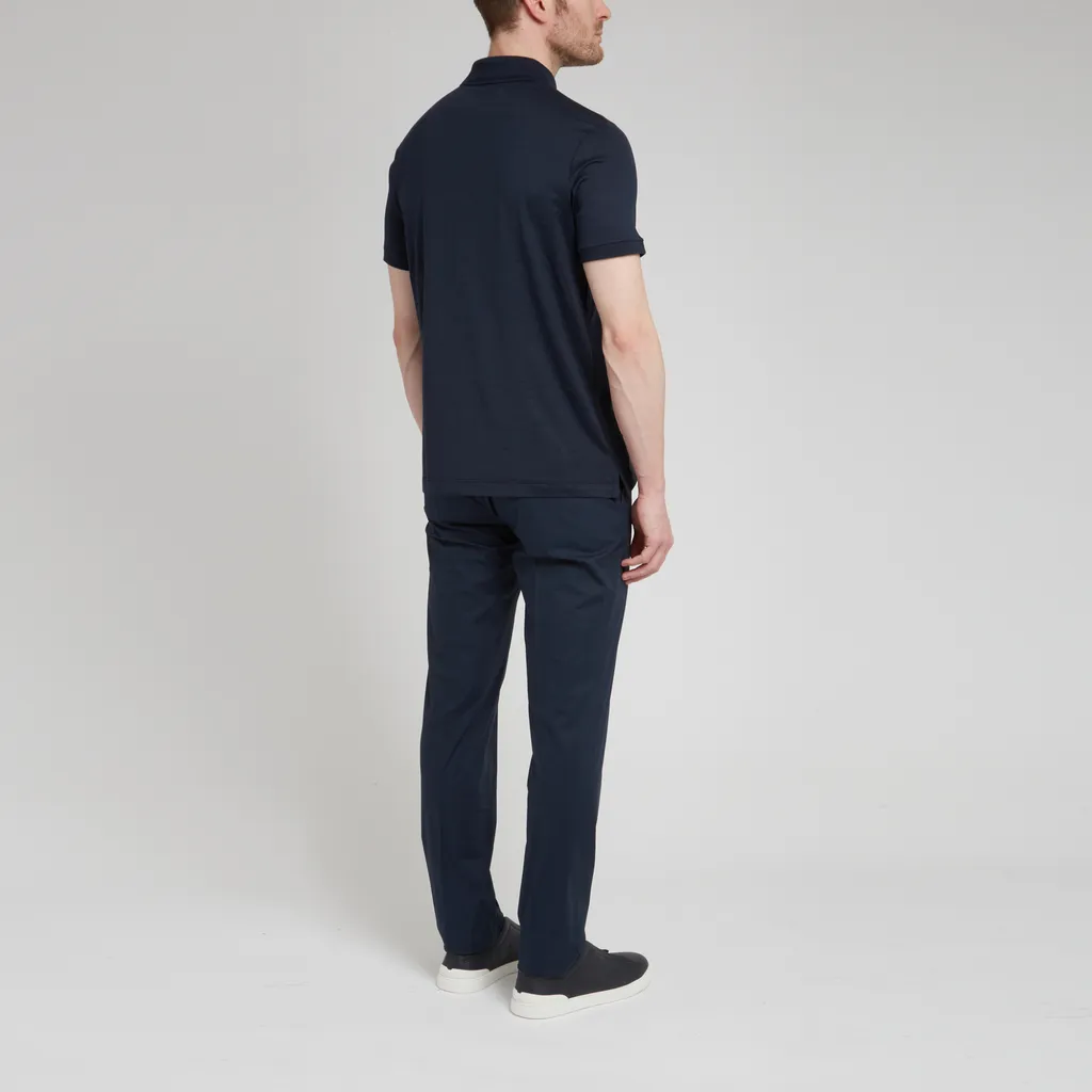 Short-Sleeve Polo Shirt