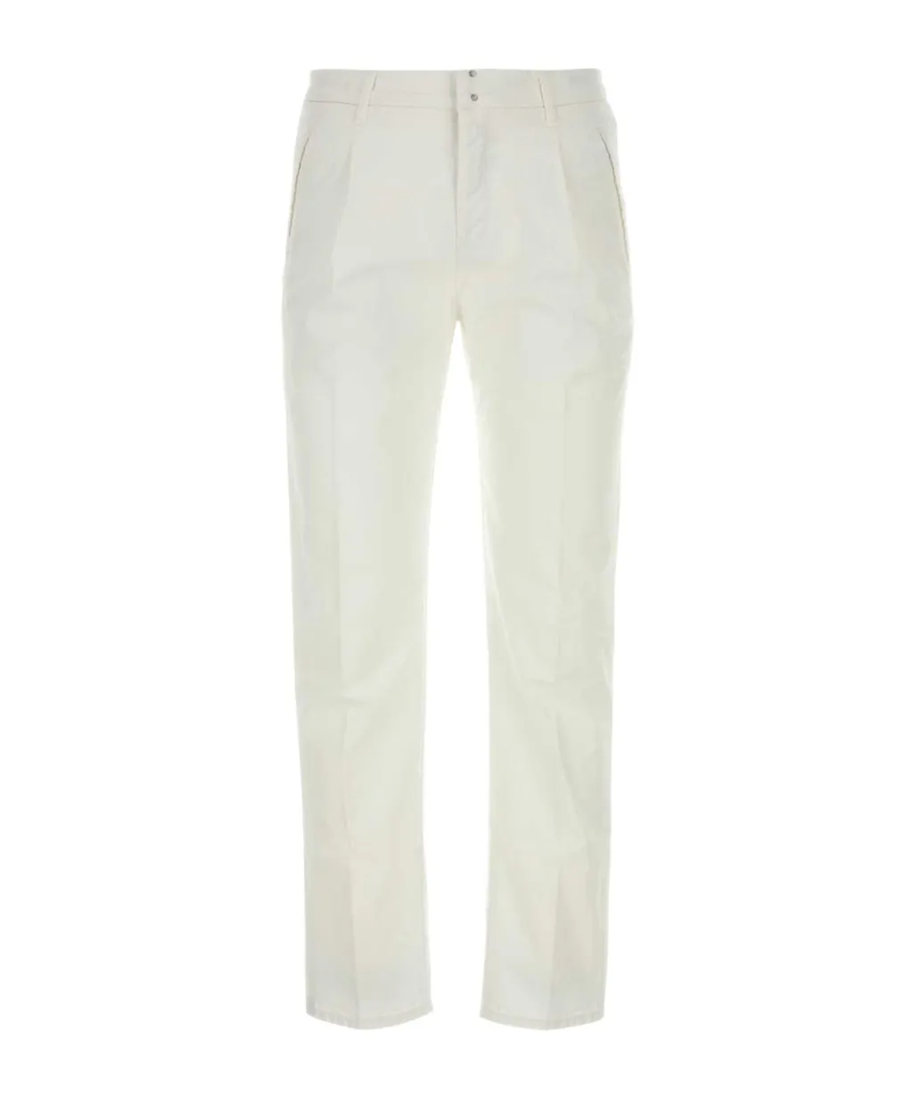 Incotex Mid Rise Pleated Trousers