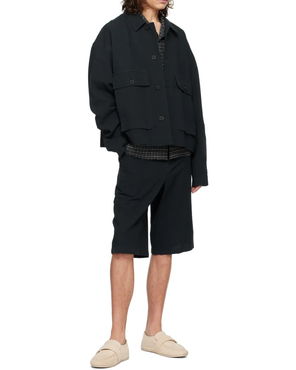 Long-Sleeved Casual Jacket