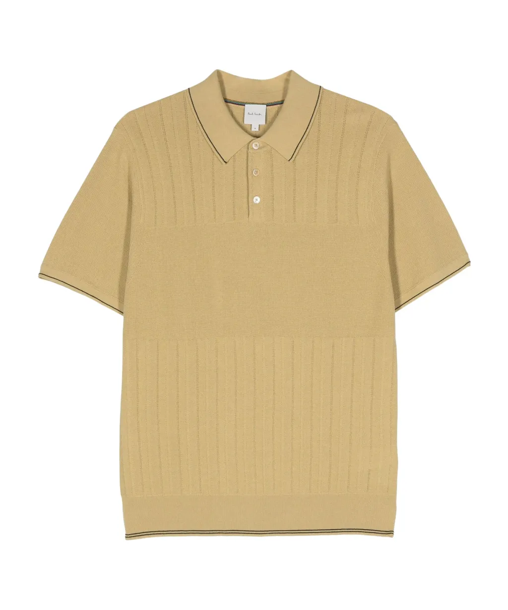Knitted Cotton Polo Shirt