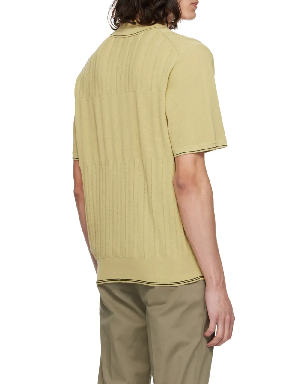 Knitted Cotton Polo Shirt