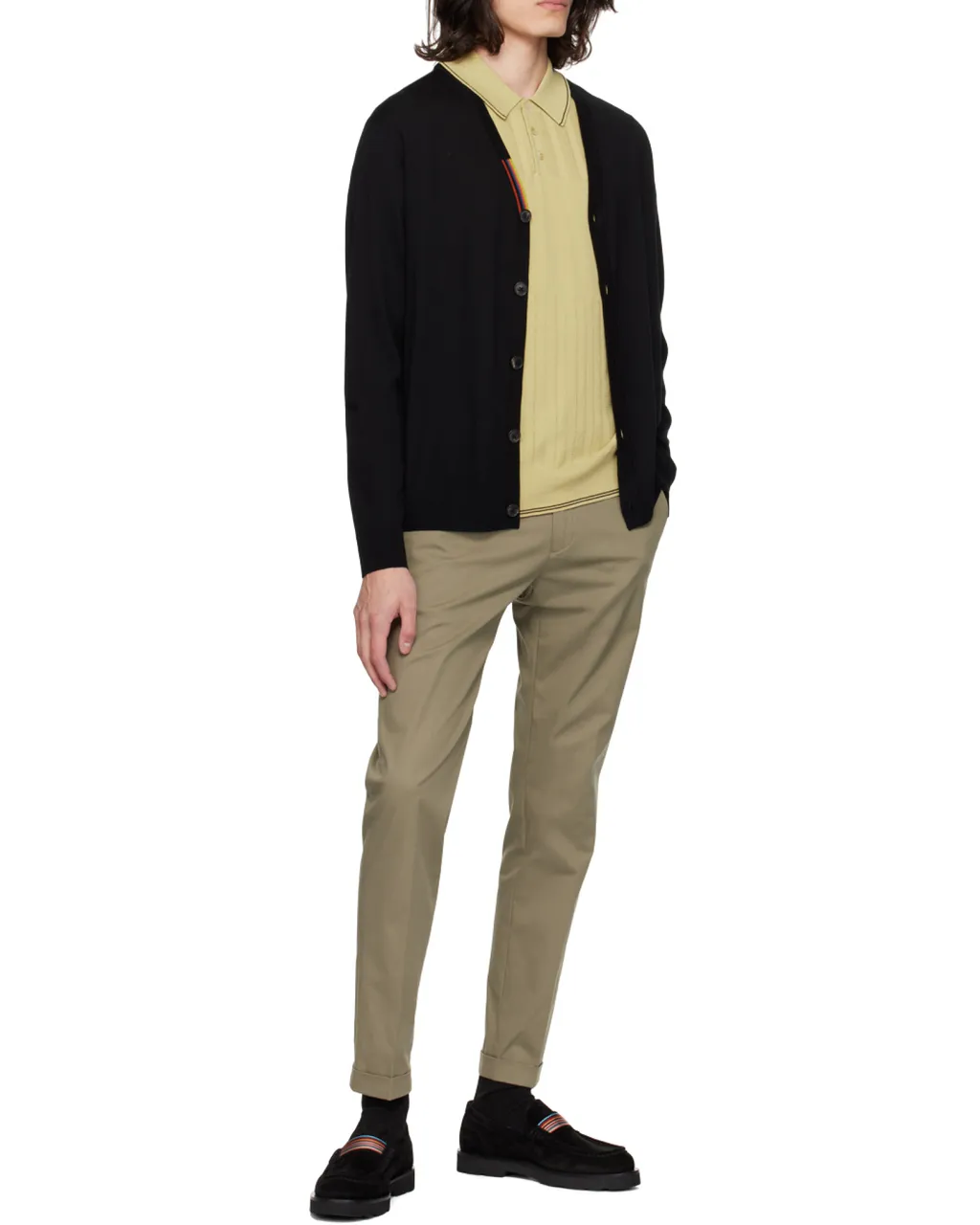Knitted Cotton Polo Shirt