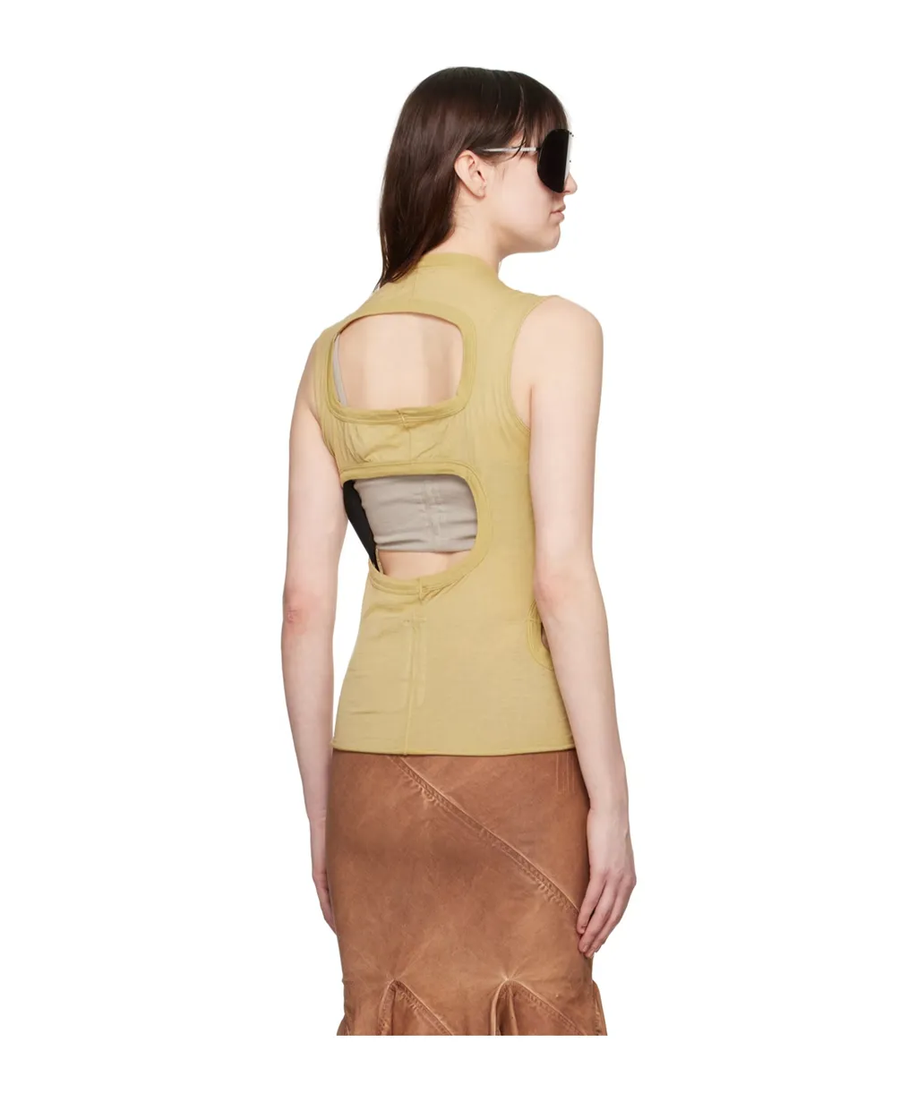 Hollow-Out Design Vest