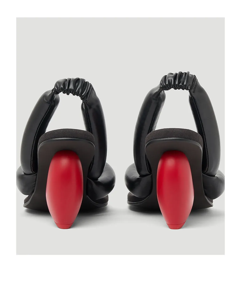 Square Toe High Heels