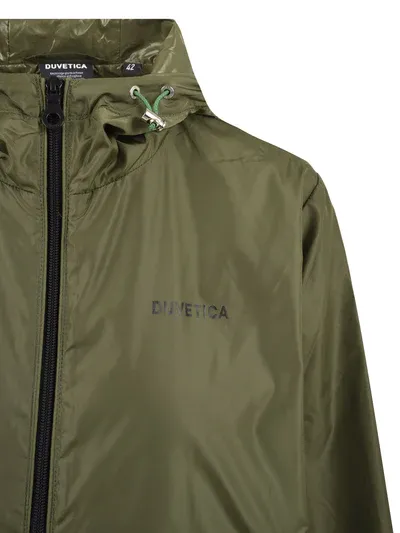 Hooded Long-Sleeved Casual Jacket