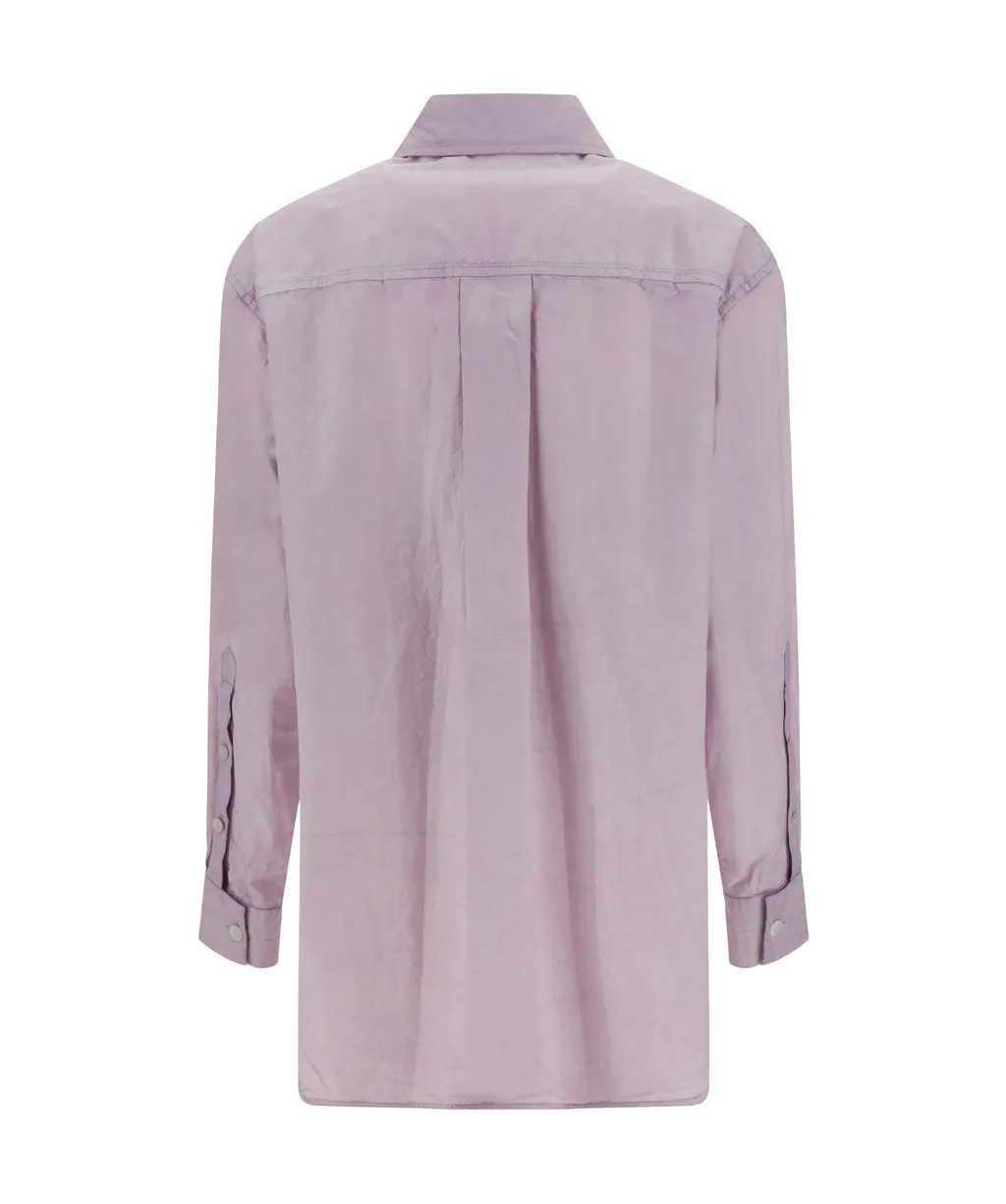 Crinkled Cotton Shirt