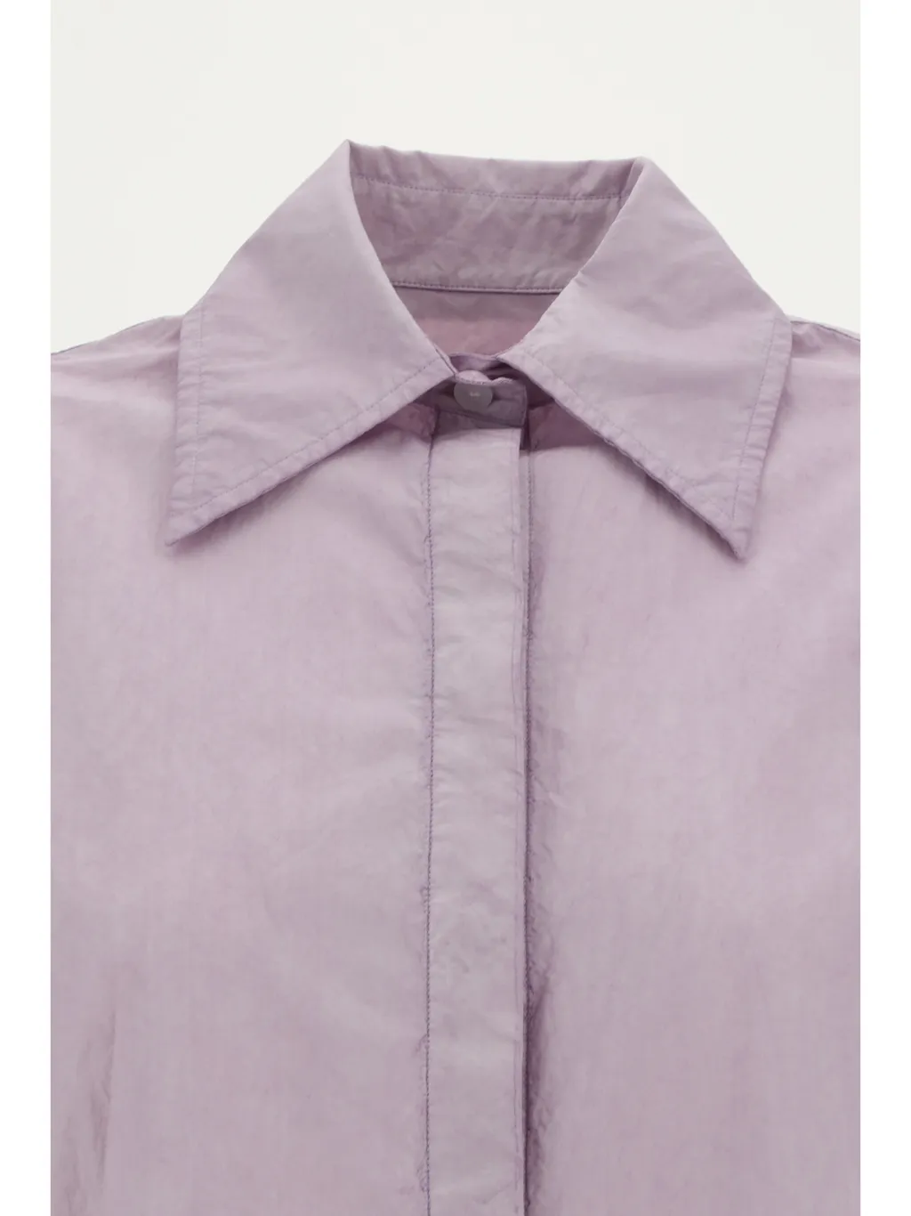 Crinkled Cotton Shirt