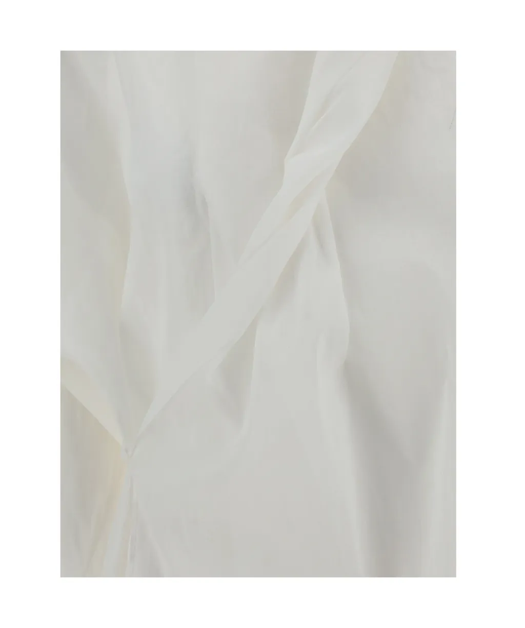 Long-Sleeved Wrap Shirt
