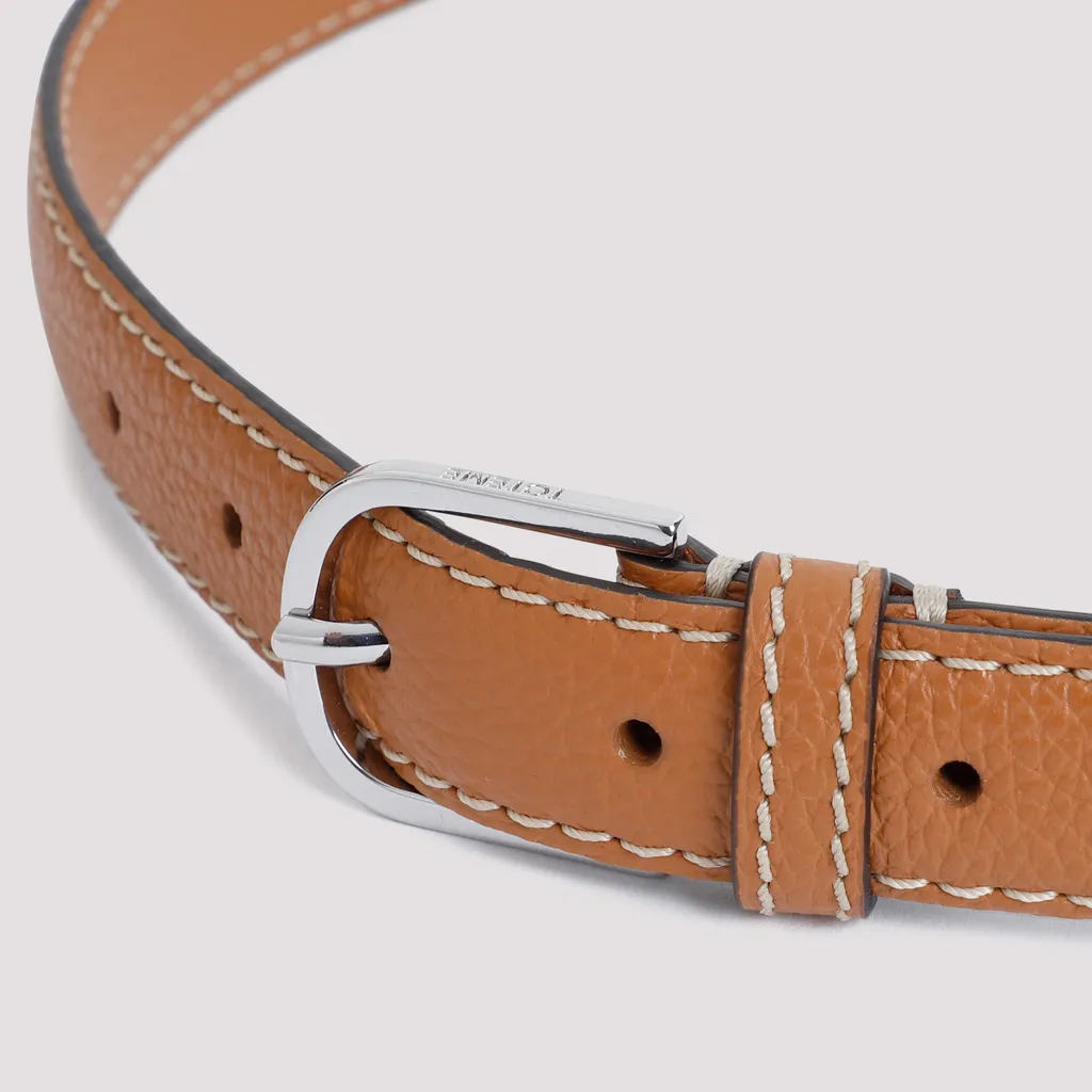 TotÊMe Logo Detailed Buckled Belt