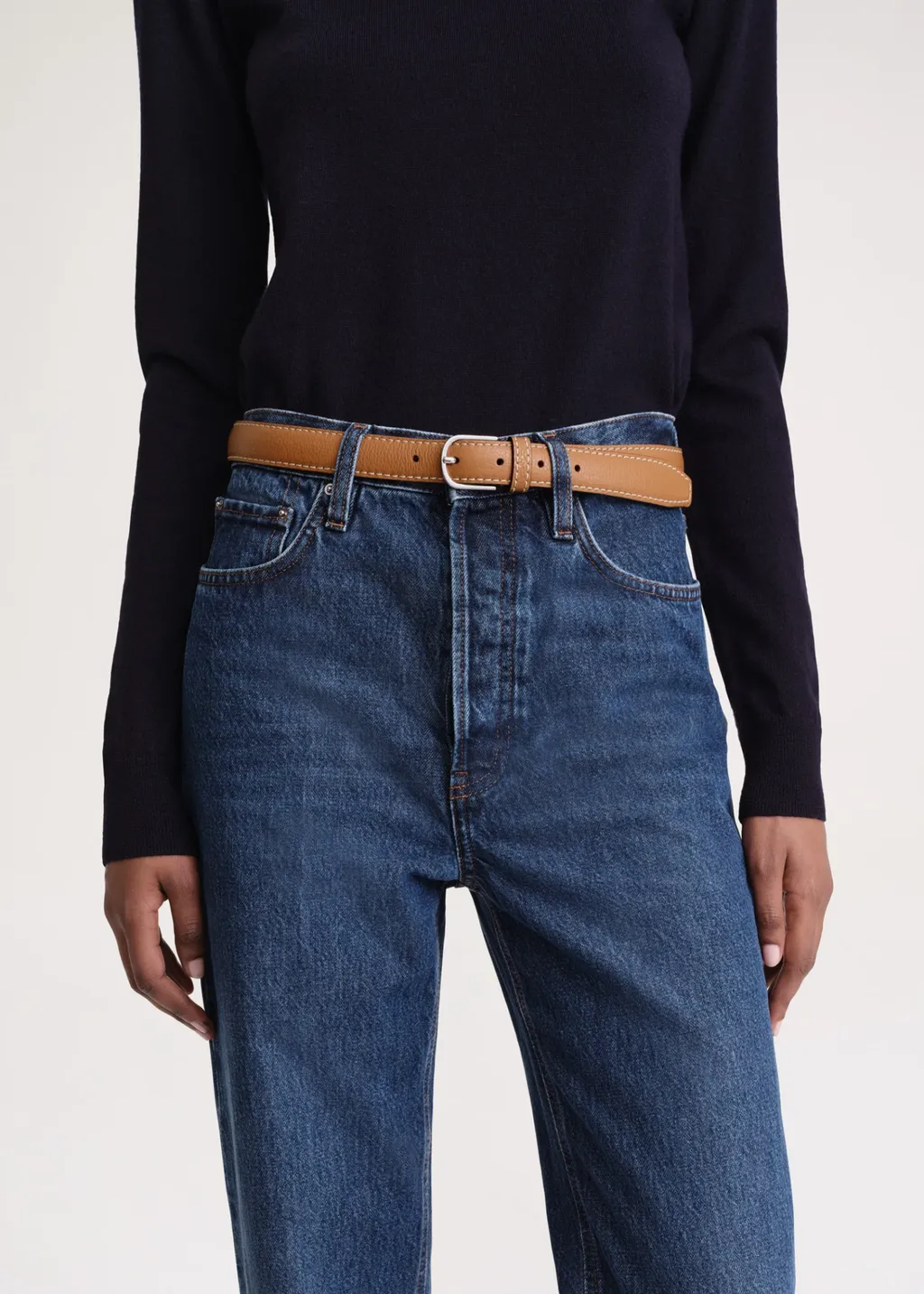 TotÊMe Logo Detailed Buckled Belt