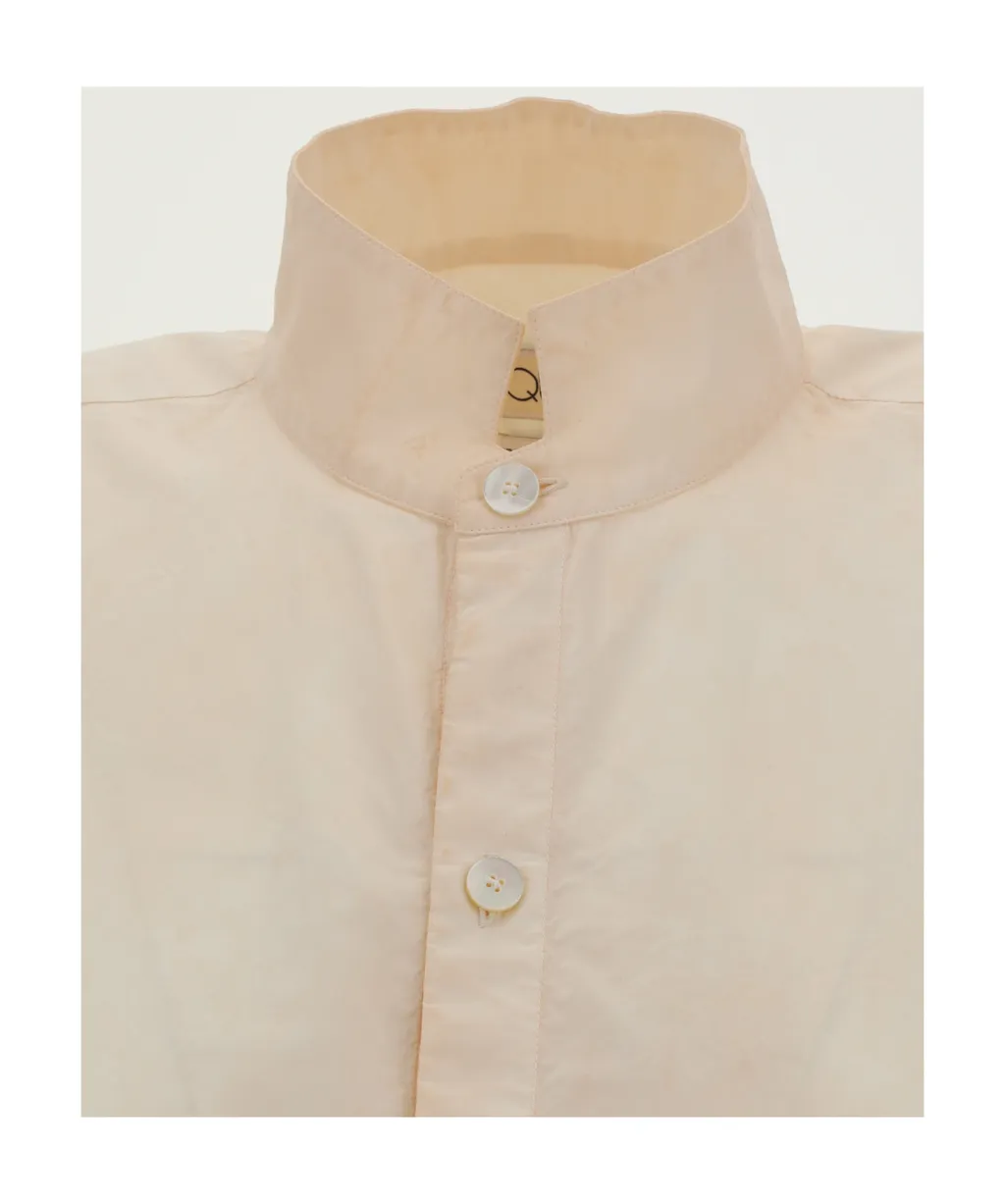 Quira Mandarin Collar Sleeveless Top