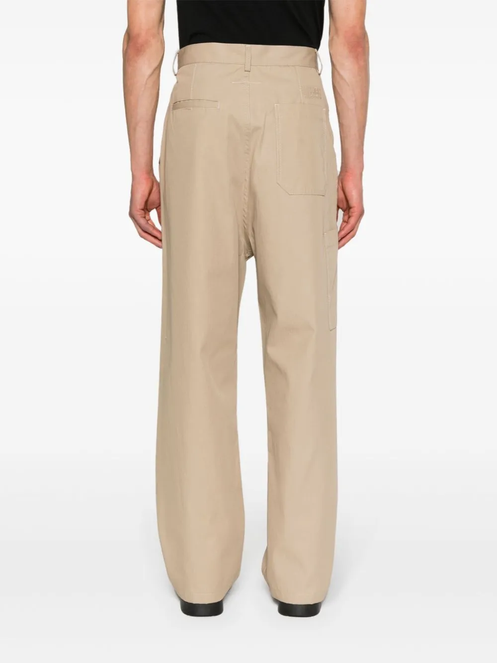 Mm6 Maison Margiela Straight Leg Tailored Trousers