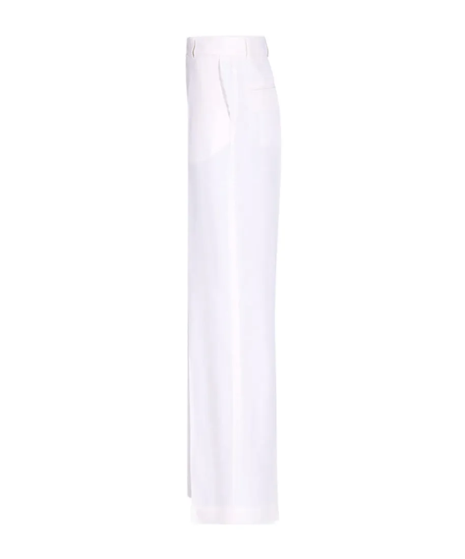 Straight-Leg Tailored Trousers