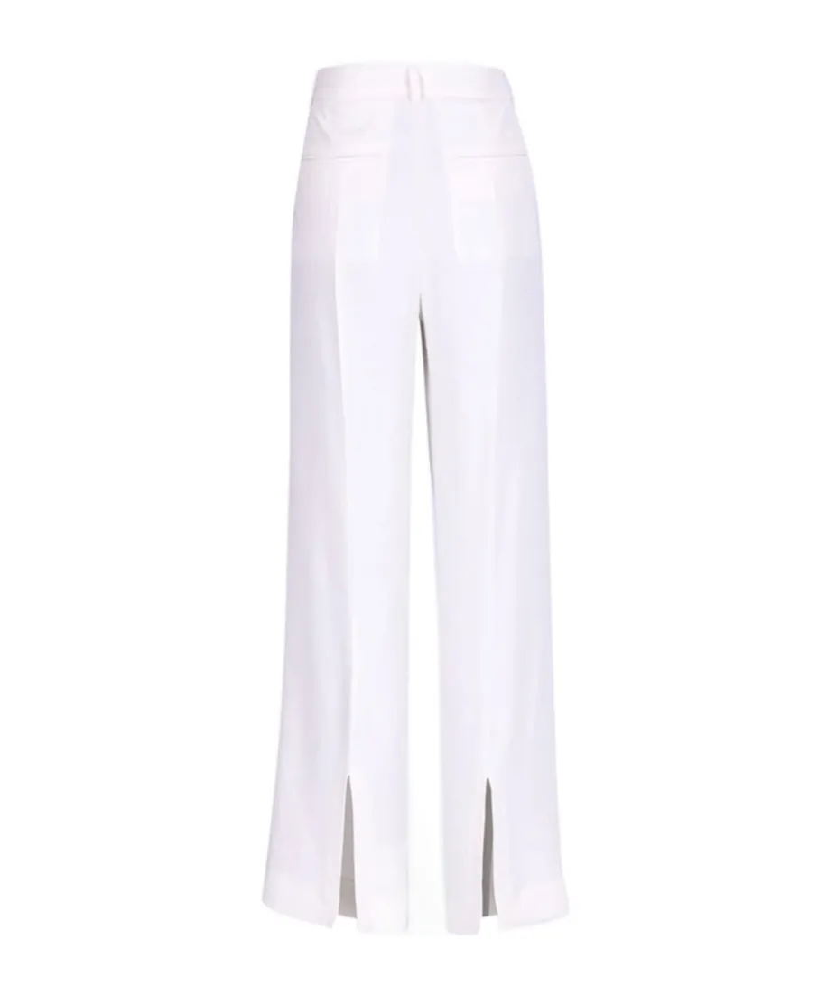 Straight-Leg Tailored Trousers