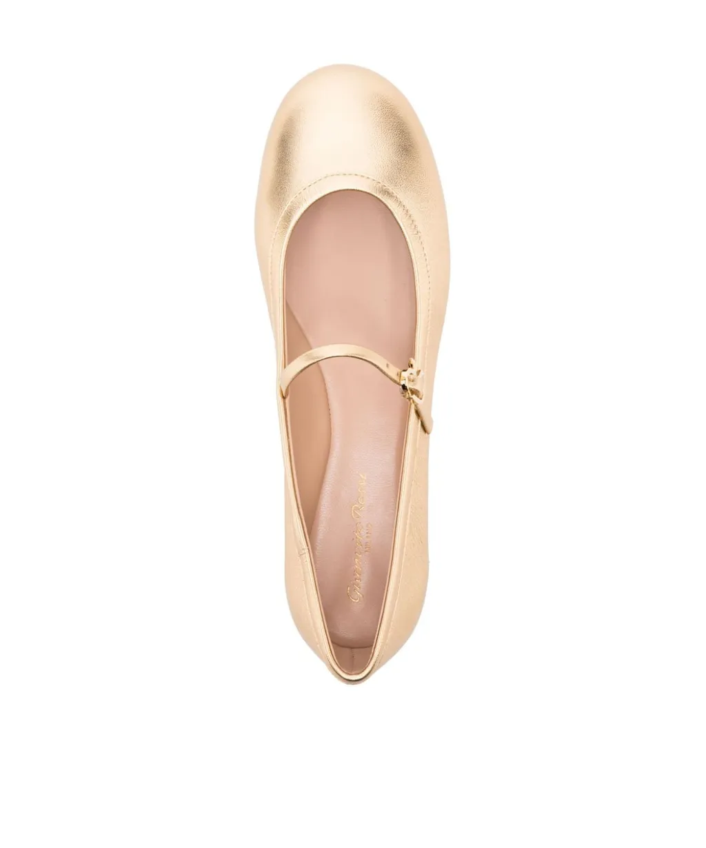 Carla Buckled Ballerina Shoes