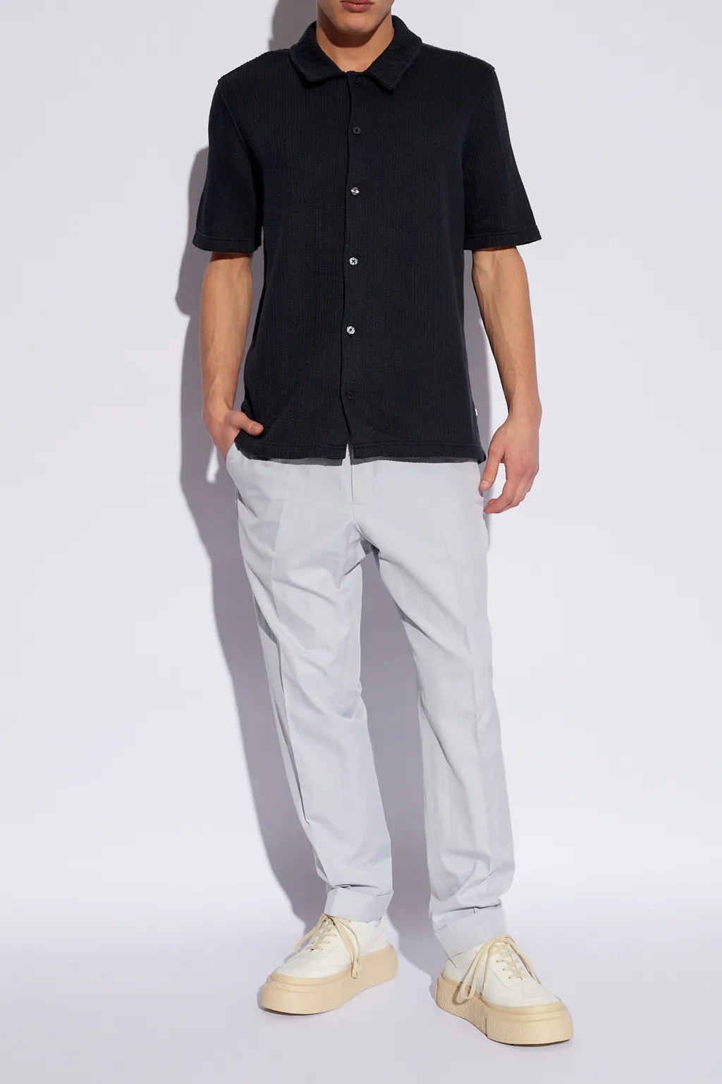 Belt Ring Casual Pants