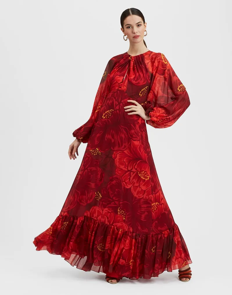 Eve Open-Back Maxi Dress