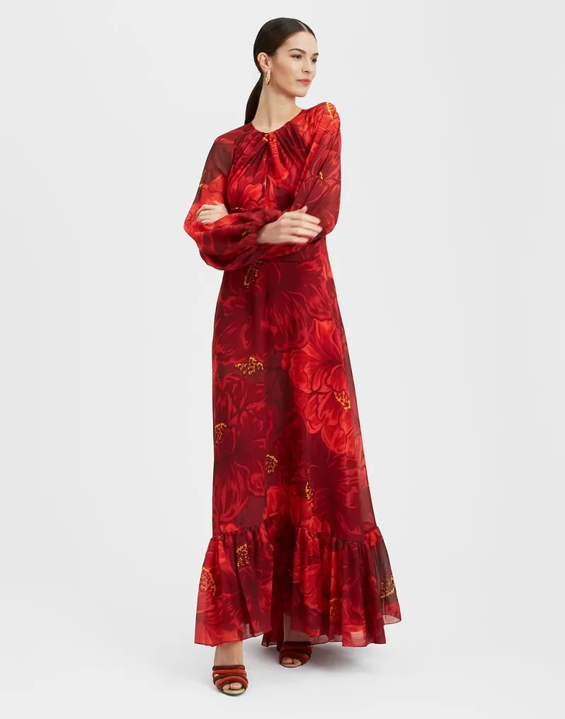 Eve Open-Back Maxi Dress