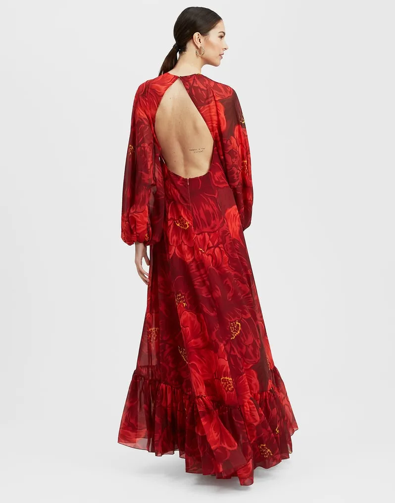Eve Open-Back Maxi Dress