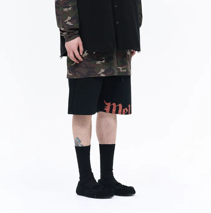 Logo-Print Bermuda Shorts