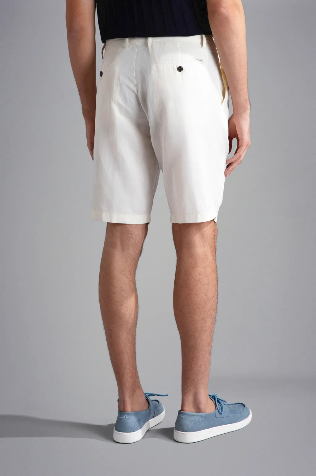 Paul & Shark Cotton-Linen Bermuda Shorts