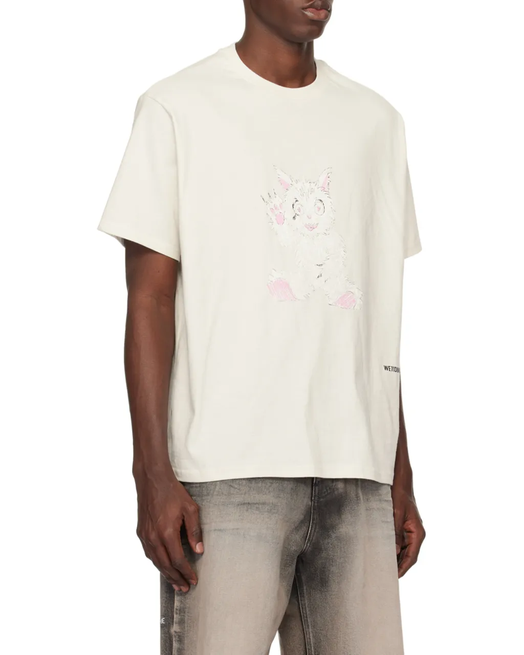 Plain Jersey Short-Sleeved T-Shirt
