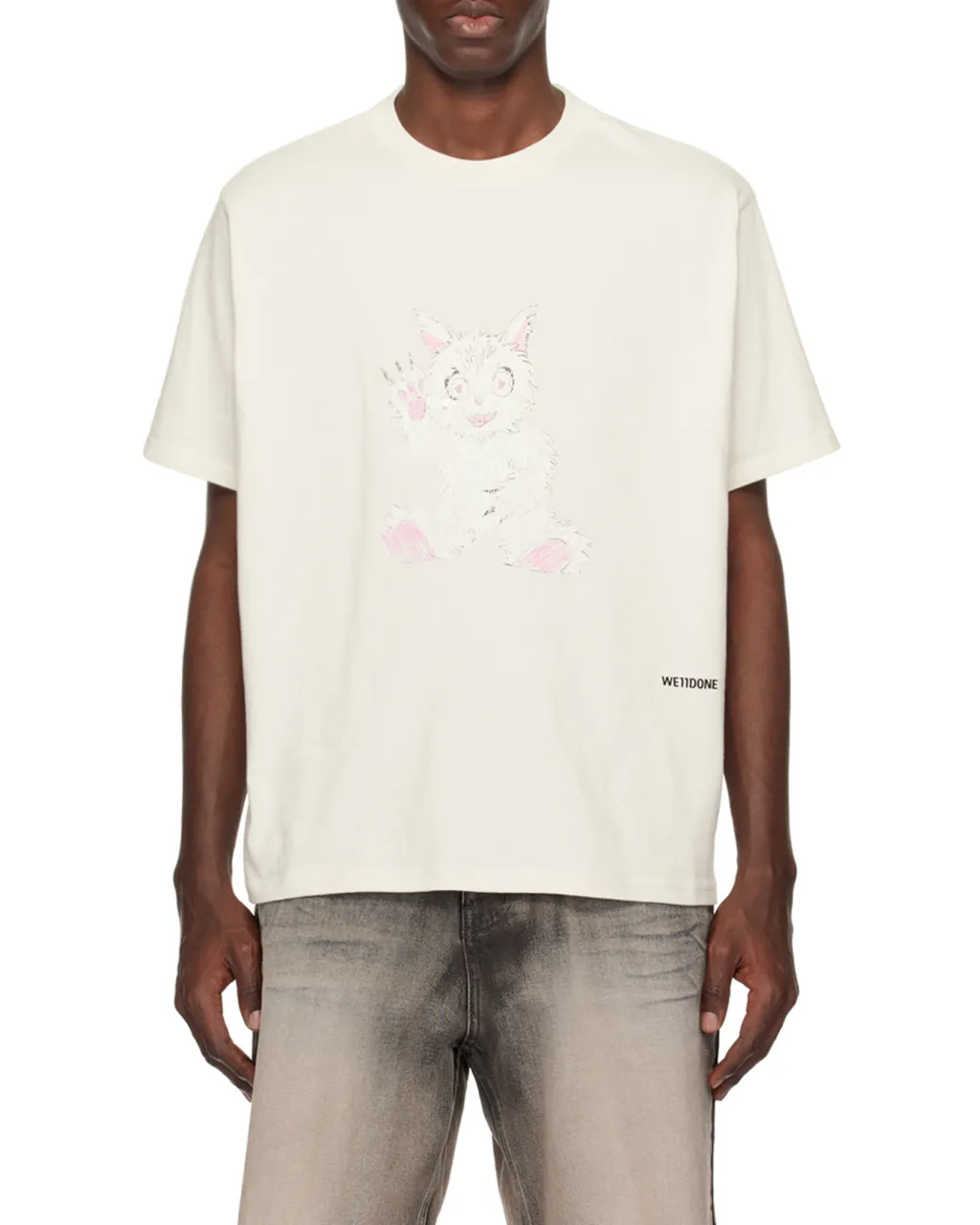 Plain Jersey Short-Sleeved T-Shirt