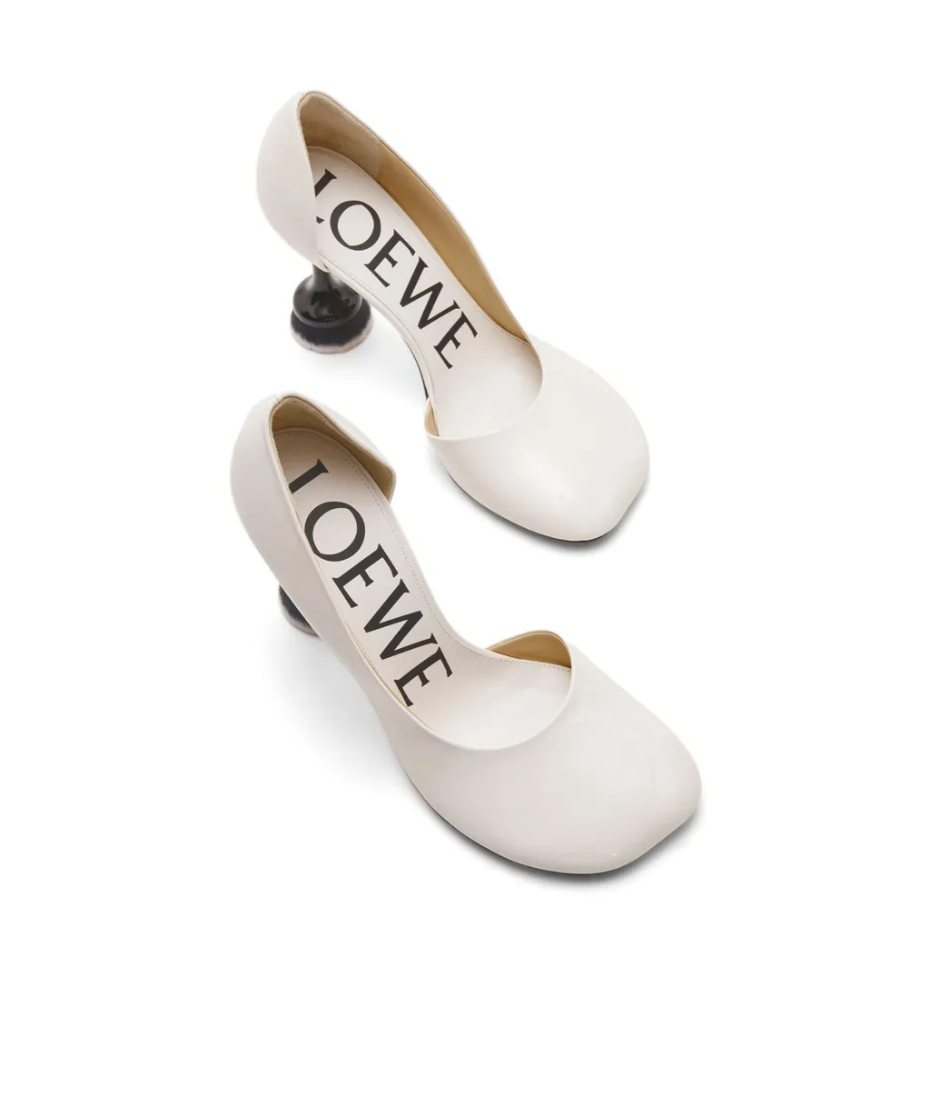 Toy Brush D'orsay Pump In Patent Lambskin