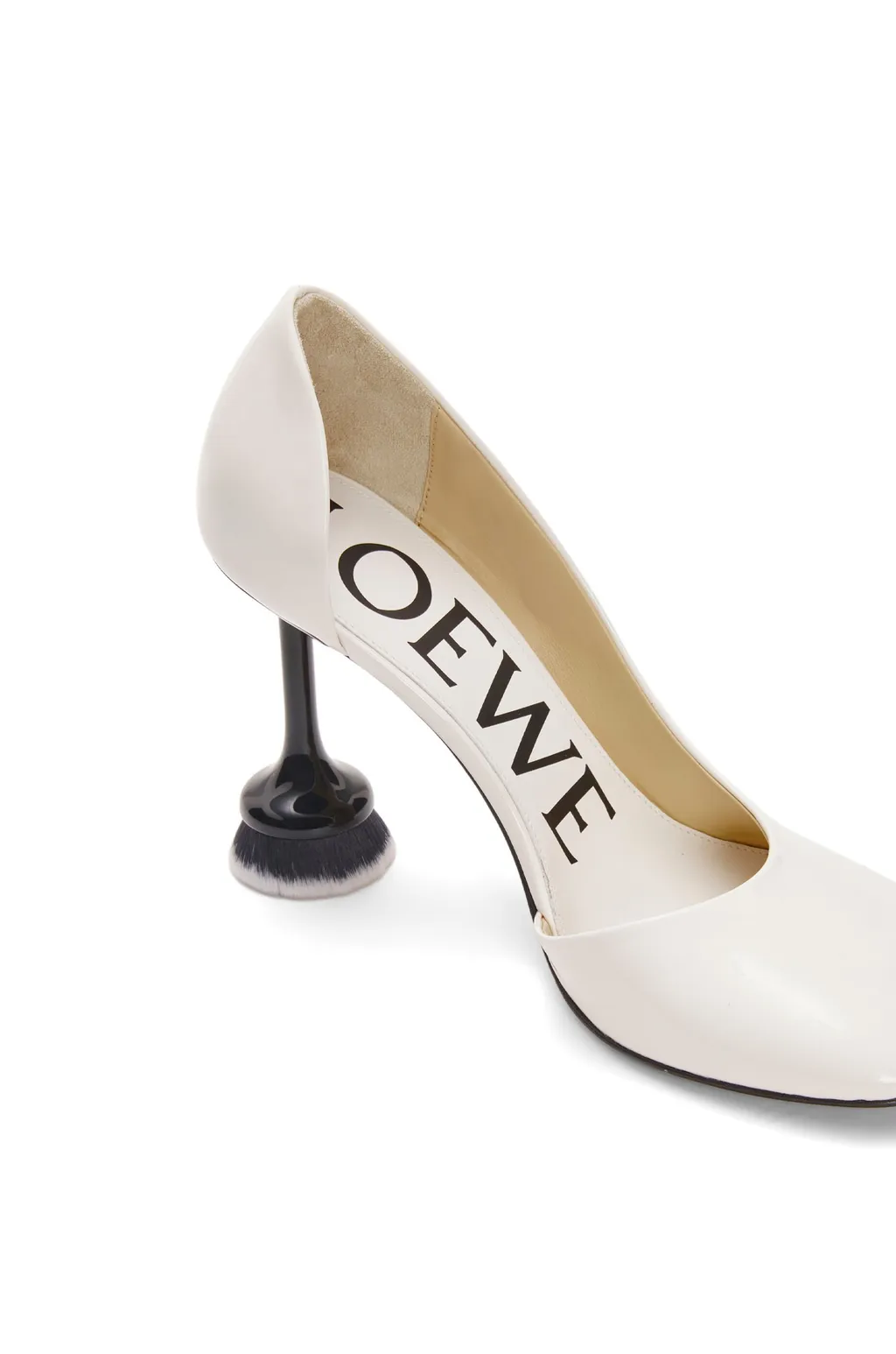 Toy Brush D'orsay Pump In Patent Lambskin