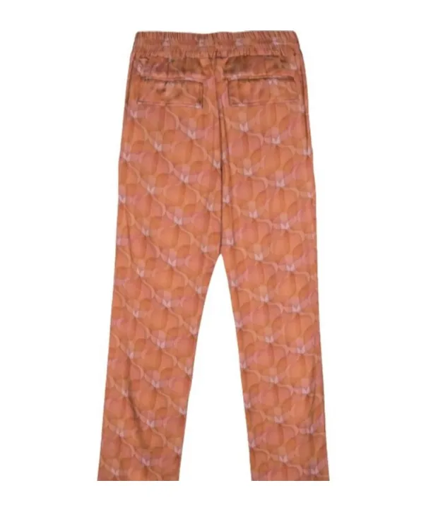 Elastic-Waist Casual Pants
