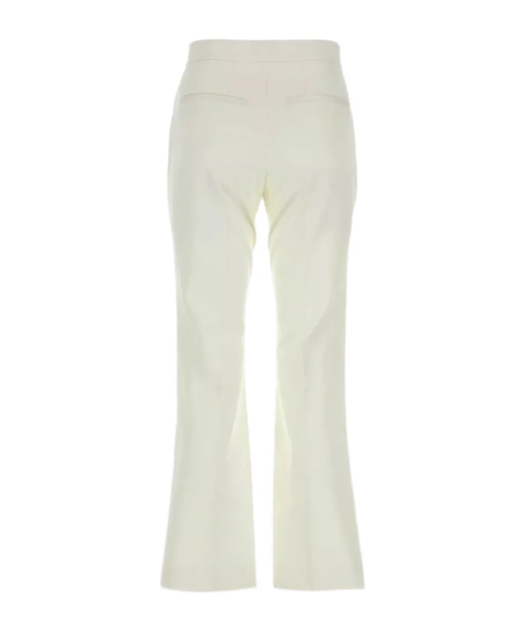 Jil Sander Pleat Flared Trousers