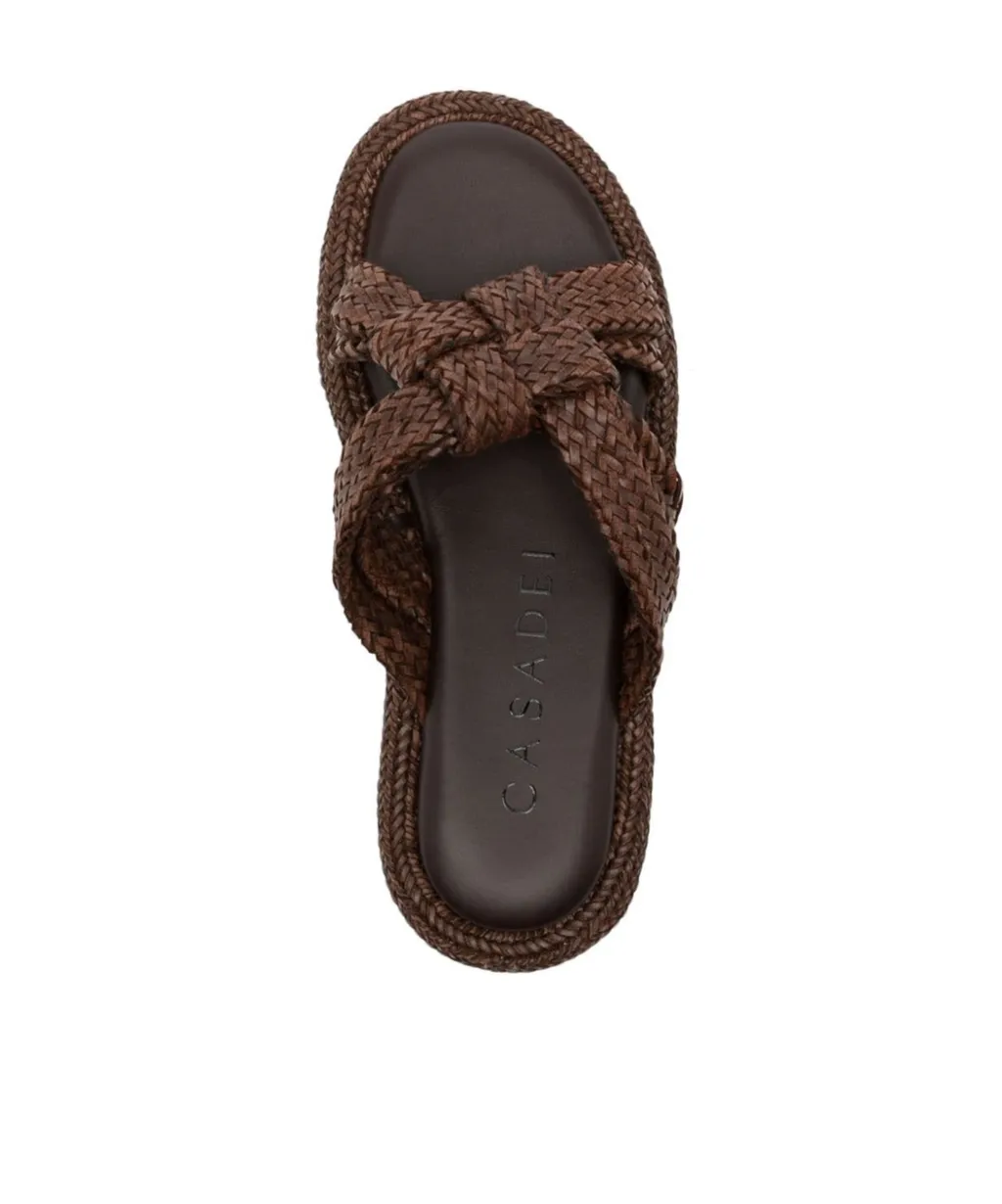 Dama Lido Faux-Leather Sandals