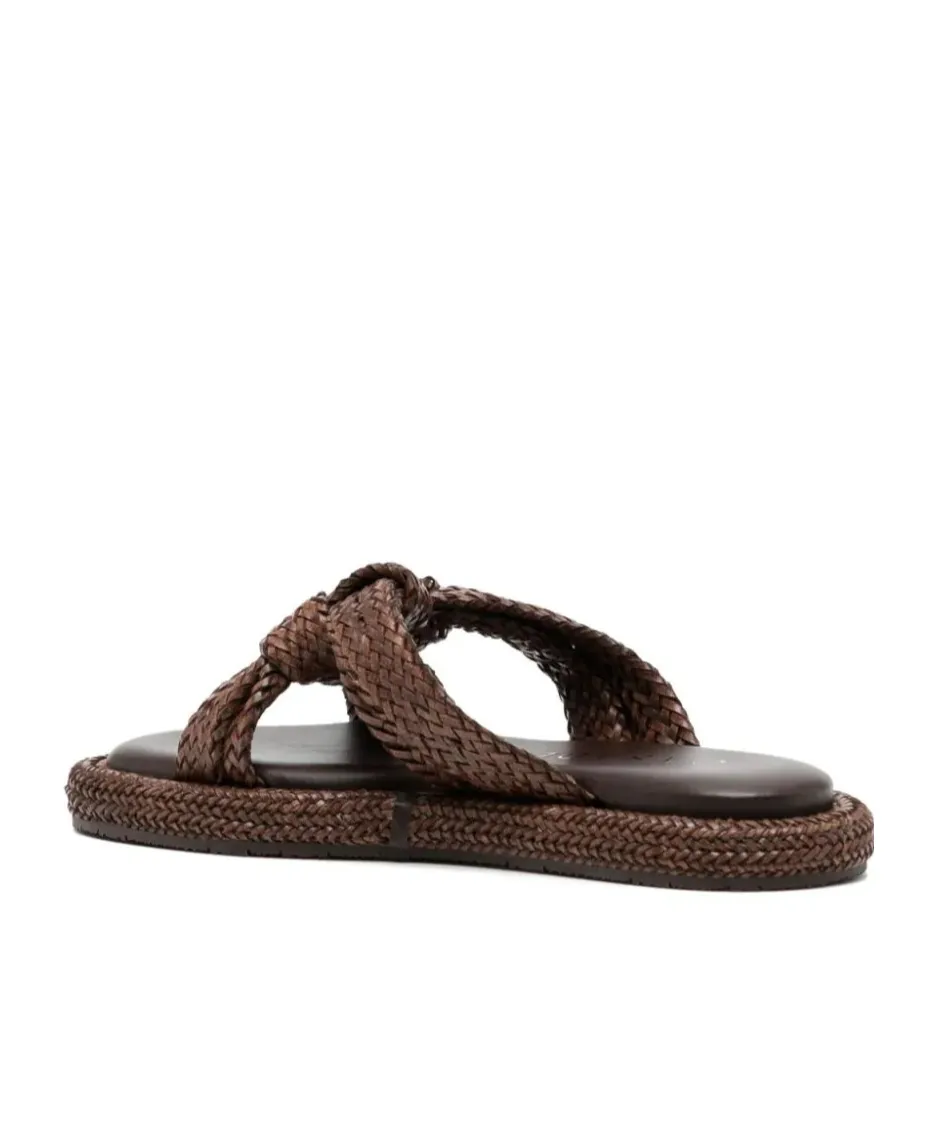 Dama Lido Faux-Leather Sandals