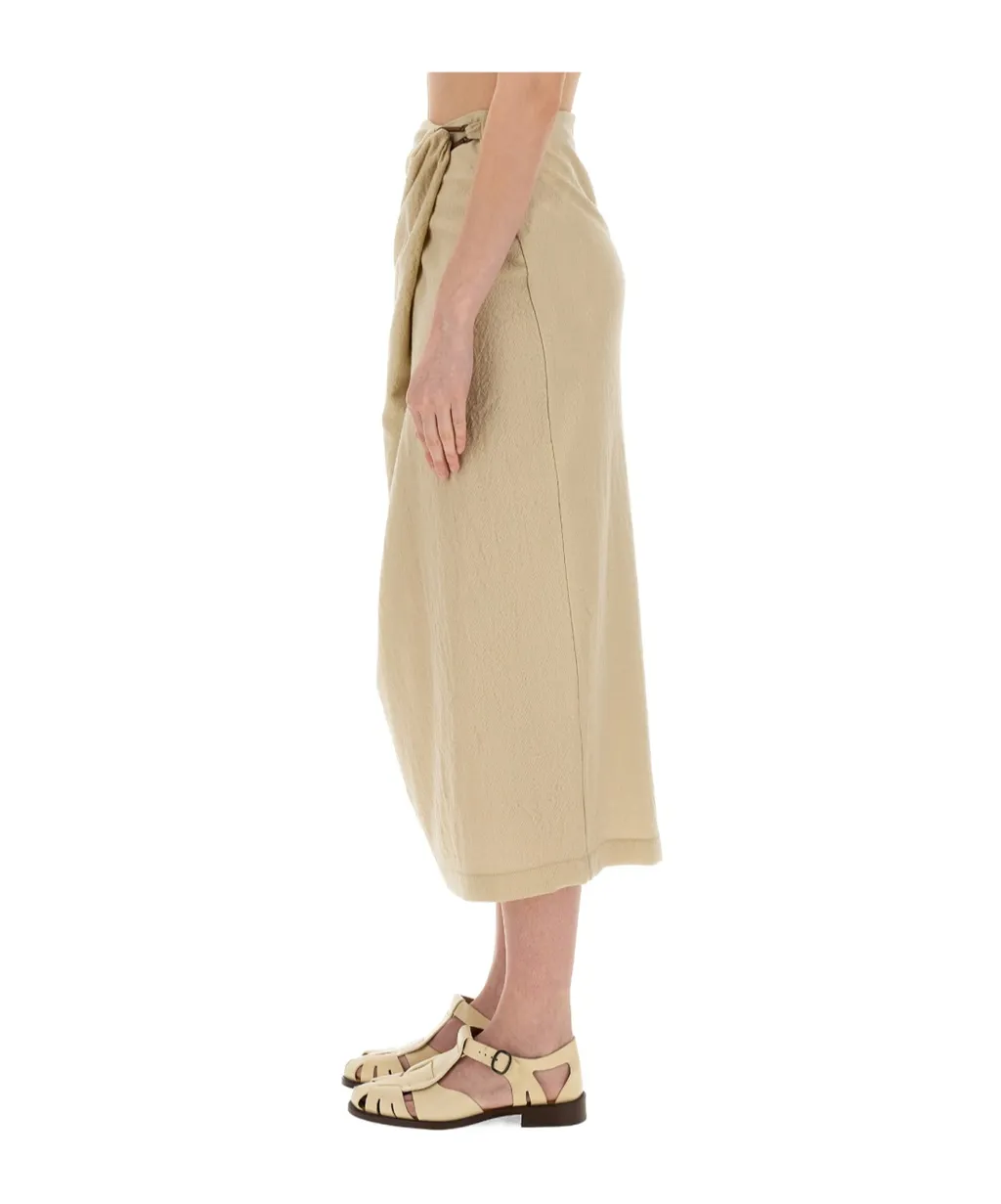 Alysi Skirt With Fastening Detail