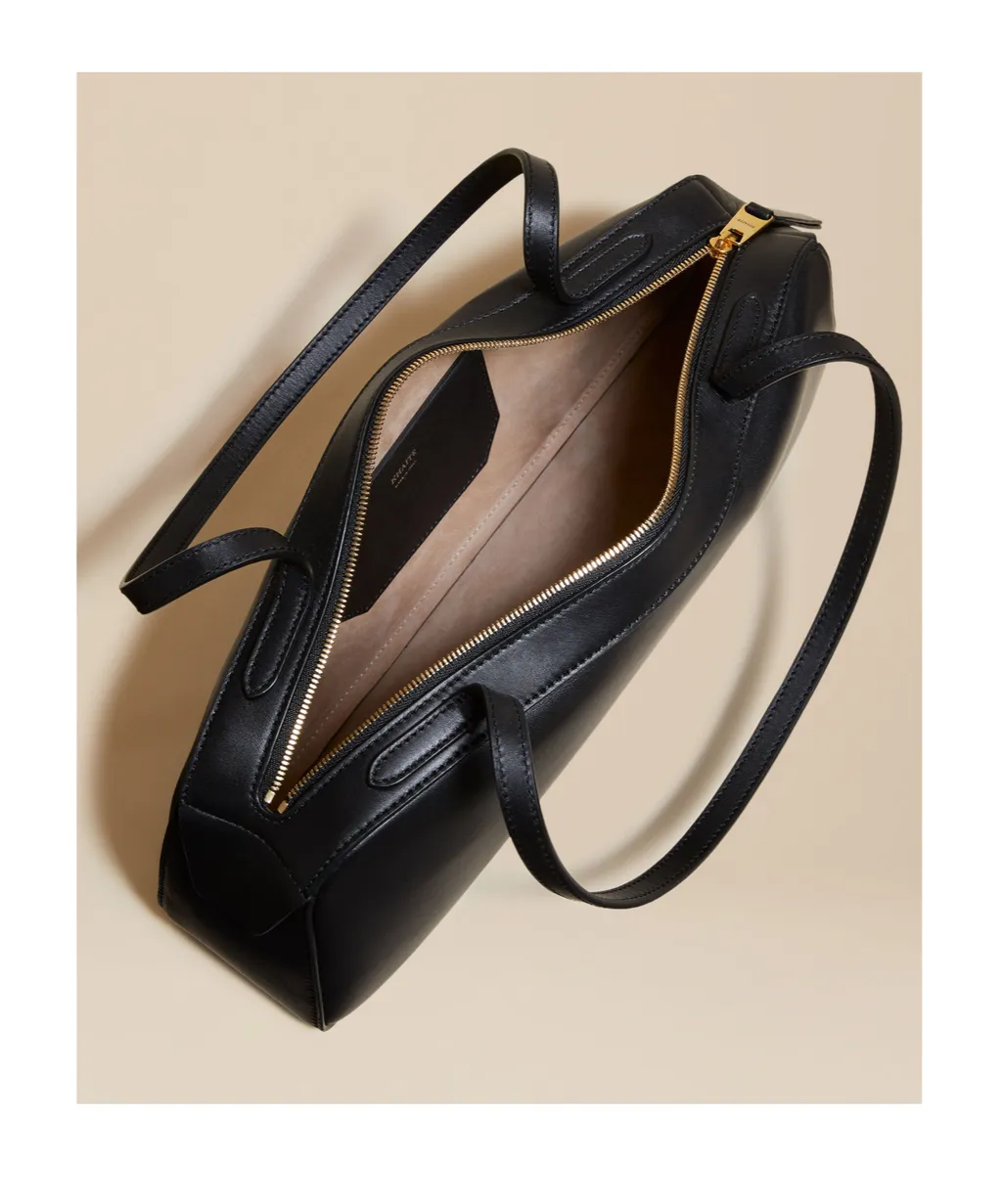 Khaite Simona Zipped Shoulder Bag